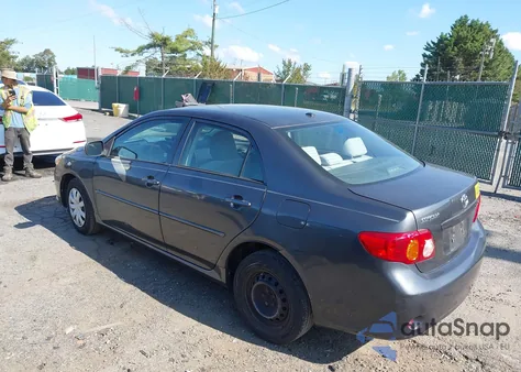 2009 Toyota Corolla Le from USA, damaged, VIN 2T1BU40E19C074529